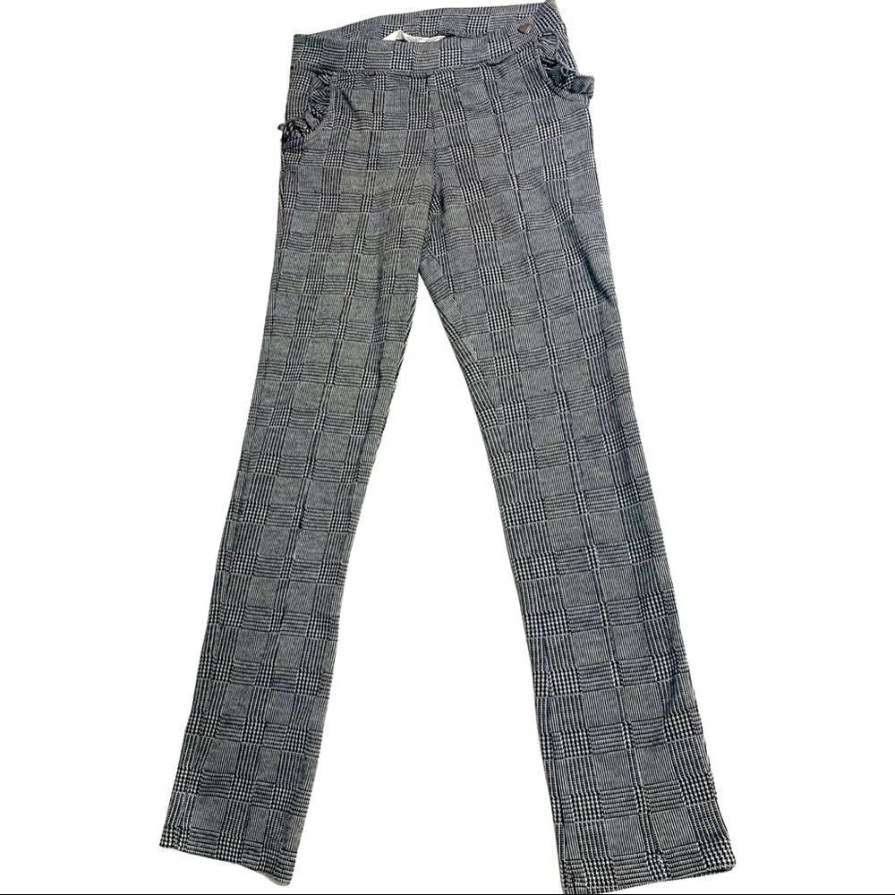 𝅺h&m Girls 8-10 checked pants/leggings 